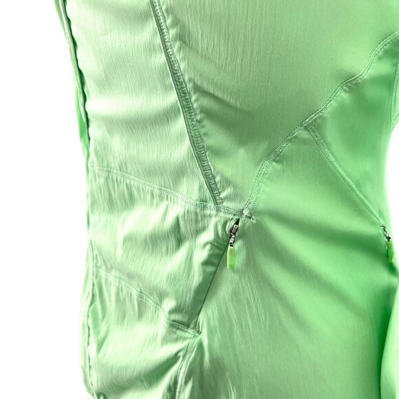 Lululemon Laser Speed Jacket Citra Lime Wind Water Resistant Size 6 - Picture 10 of 16